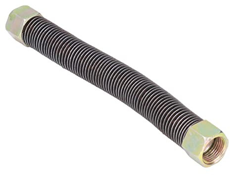 Tubo de Escape del Compresor de Aire, Accesorio de Repuesto de Manguera de Descarga del Compresor de Aire 3/4-16UNF 12mm(V Shaped Dual Cylinder)