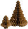 TONGFENG Papier Weihnachtsbaum | 2 Stück Aufsteller Weihnachten Baumschmuck | Tannenbaum Dekoration | Weihnachtsschmuck Tanne Desktop-Ornament