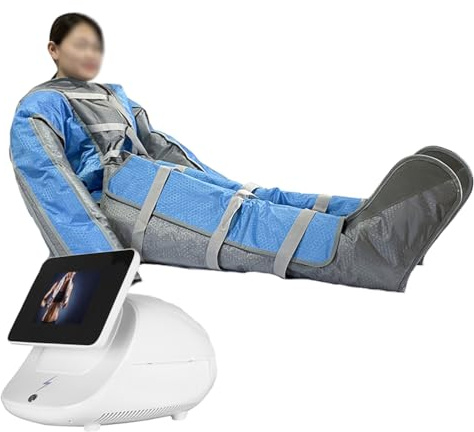 SFSSWSRYDF Full Body Pressotherapy Air Compressor Heat Massage Blanket, Lymphatic Drainage Salon Use Beauty Machine
