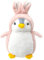 ZMDMAH Peluche Pinguino, Peluche Pinguino Peluche, Pinguino Simpatico per Bambini, Regali Pinguino Peluche per Ragazzi Ragazze Bambini (Rosa, 20 cm)