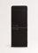 CREATE / RETRO FRIDGE COMBI 185 BLACK/Frigorífico combi negro maneta negra con congelador 401L / 190W, sistema No Frost, 3 estantes, 2 cajones, regulador temperatura, 70x65x185 cm