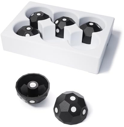 Revopoint 6 Stück 3D Magnetic Dome Marker Kit für 3D Scanning, 3D Scanning Marker für 3D Scanner, 3D Tracking Dots zur Vermeidung von Tracking Verlusten und Verbesserung der Genauigkeit