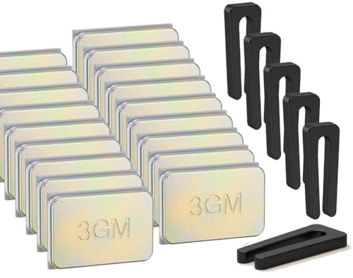 Gukoxx Paquete de 24 kits de balanceo de ventilador de techo para equilibrar el peso del ventilador de techo, 6 juegos de clips de equilibrio de ventilador y pesos prácticos 3G