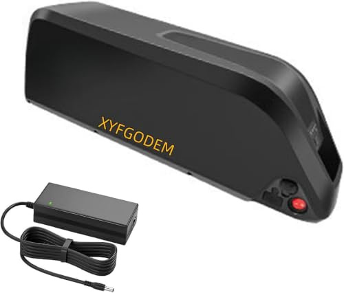 Electric Bike Battery 36V, 48V and 52V, for Lower Tube, 8Ah, 10Ah, 13Ah, 15Ah, 17.5Ah, 18Ah 21Ah, Lithium Batteries with BMS Charger, 52v8ah