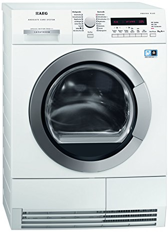 AEG Lavatherm TÖKO+++IH Sèche-linge pompe à chaleur Efficacité énergétique A+++ Consommation de 177 kWh/an 8 kg Silent System Blanc