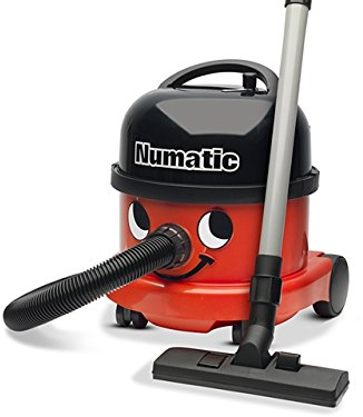 NUMATIC NRV.200-11.RED.BLACK.V16.KIT Bagged Cylinder Vacuum Cleaner 9 litre 580W Red 2 Years Warranty - (Electricals > Vacuum Cleaners)