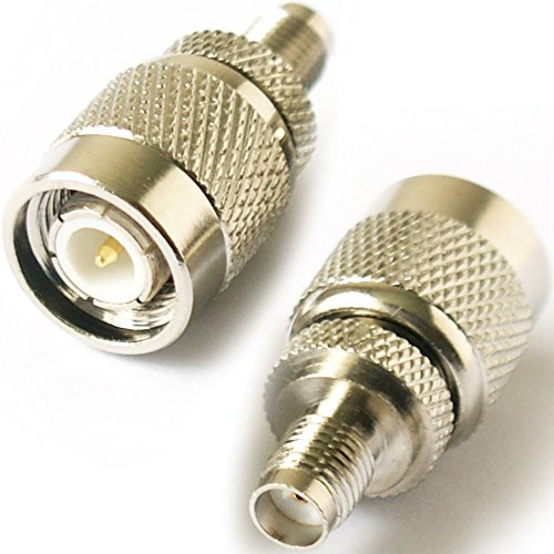 TNC Male Plug to SMA Female Adapter Converter – Antenna WiFi Wireless Threaded