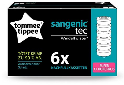 Tec 6 Windeleimer Refill rutschsicher Tommee Tippee Sangenic Zubehör