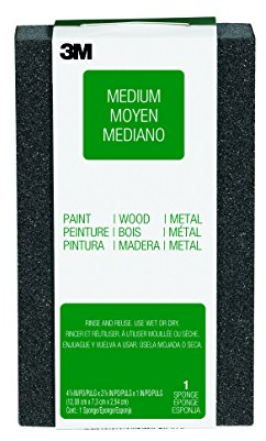 3M 68022 Spugna Abrasiva, Vierseitig Rivestito, Soft, Fine, 68 mm X 100 mm X 26 mm, Soft Fine100 Pezzi