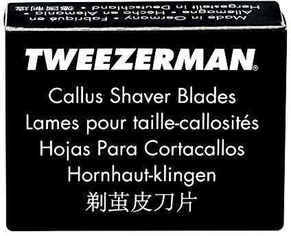 Tweezerman Klingen Hornhauthobel, 20 Stück