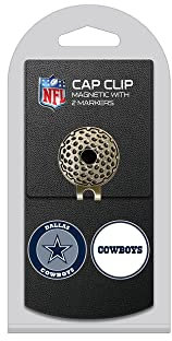 Team Golf Allgemeine Sportartikel NFL 2 Marker Dallas Cowboys Cap Clip mit 2 Golfballmarkern, Verschiedene Teamfarben, Einheitsgröße