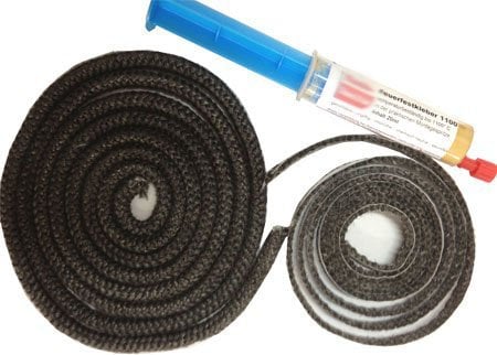 Dichtschnur Set passend für Kamineinsatz Garanta 600-603 der Fa. Kago