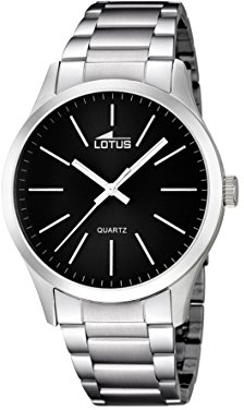 Lotus Reloj Hombre 15959/3 Minimalist Caja de Acero Inoxidable 316l Plateado Correa de Acero Inoxidable 316l Plateado