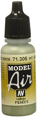 AV Vallejo Model Air 17ml -Interior Grey Green