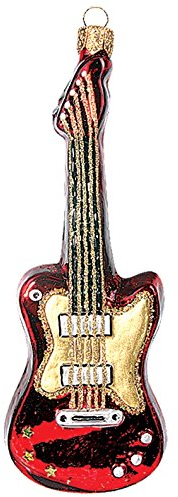 Impuls Christbaumschmuck Figuren Sport E-Gitarre 11cm