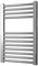 Greened House Scaldasalviette cromato dritto, 400 mm di larghezza x 600 mm di altezza, piatto e centrale