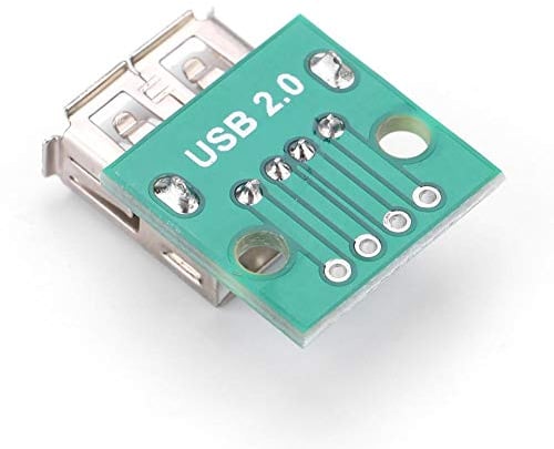 10 Stücke USB Typ A Buchse Breakout Board 2,54mm Pitch Adapter Stecker DIP