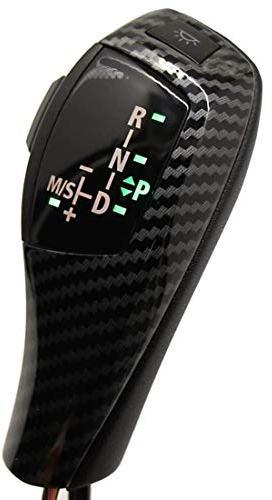 Schaltknauf für Automatikgetriebe im Carbon Look/Nappaleder