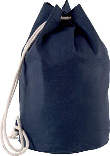 Kimood Sac marin en coton avec cordon - Marine, One Size, Homme