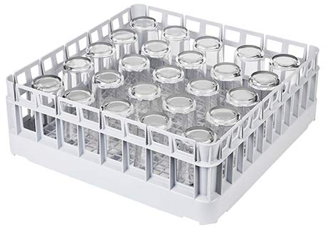 Commercial Glass Washer Tray, 500mm Open Basket, Capacity: 25 Pint Glasses