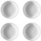 Thomas 11400-800001-10322 Trend - Plato hondo (4 unidades, 22 cm), color blanco