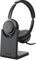 Avantree Alto Clair - Bluetooth Headset with Detachable Microphone & Charging Stand, aptX HD Sound, Clear Talking, Mute Function, Low Latency, Wireless Headphones with Mic for Computer, PC, Laptop