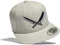 Cap Flexfit Snapback : Butcher - Metzger Kappe Herren & Damen Kochmütze (Grau)