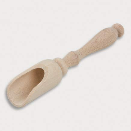 HOFMEISTER® Lot de 25 cuillères doseuses en bois de hêtre 14 cm Pelles doseuses pour épices, café, céréales et poudre, dosage, pesée et remplissage en bois de hêtre