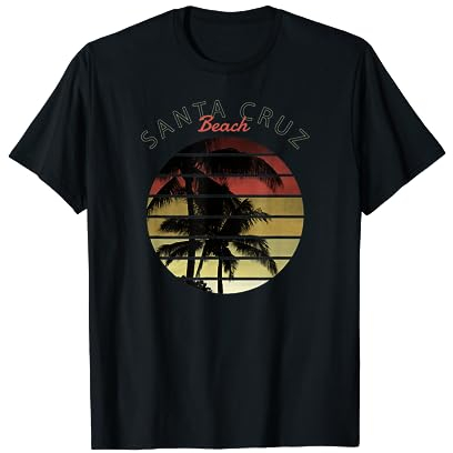 Santa Cruz CA Kalifornien Surfer 70er 80er Jahre - Retro T-Shirt