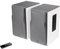 EDIFIER Studio R1380T 2.0 Regallautsprecher-System (42 Watt) im Echtholzgehäuse (MDF). Zwei LINE IN Anschlüsse. Infrarot-Fernbedienung und seitliche Bedienelemente für Bässe, Höhen und Lautstärke.