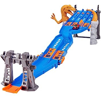 ZURU Metal Machines - Playset - 4 Lane Raptor Attack Set (6740)