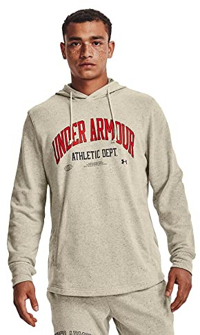 Under Armour Mens Fleece Tops Men's Ua Rival Terry Athletic Department Hoodie, STN, 1370354-279, MD