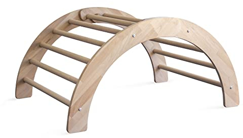 Ehrenkind® Kletterbogen nach Pikler klappbar | Massives Buchen-Holz FSC® Zertifiziert | Klettergerüst | Kletterbogen für Kinder und Baby | Indoor Klettergerüst Kinder ab 10 Monate