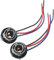 Relais 2 teile/los 1157 Lampenfassung BAY15D Lampenfassung P21/5W Adapter Basis Stecker für Bremslicht Kunststoff Auto Zubehör