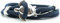 JrenBox Bracciale Da Uomo In Corda Bracciale Da Motociclista Nero Tartaruga Survival Boy Accessori Maschili Regalo Regolabile,Argento Blu Marino