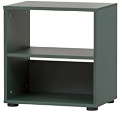 Schildmeyer Kent Regal 151447, waldgrün/Gold, 48,5 x 33,2 x 50,1 cm
