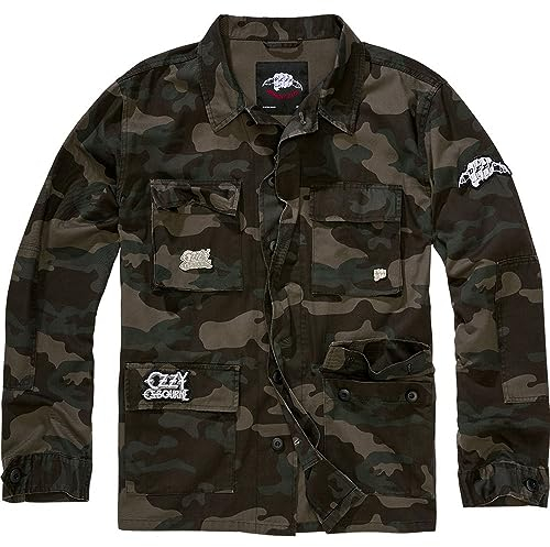 Brandit Ozzy BDU Jacket, Farbe: dark_camo, Größe: XL