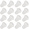 The Lord of the Tools 100Pcs Fishing Hook Bait Stop Hook Beads Stops Fishing Hook Stopper Plastic Fishing Hook Gear Bead Accessories Sport Supplies White