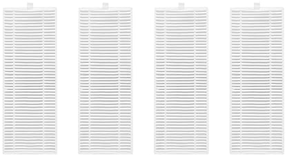 LEFANT Juego de 4 filtros Hepa M210/M210P/M210B/M213/M213S/N1 robot aspirador piezas de repuesto