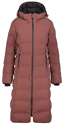 ICEPEAK Damen Steppmantel BRILON mahagoni braun - 42