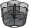 Business King 360° drehbarer Besteckhalter – 5 Fächer, wirbelnder Utensilienhalter, Küchenarbeitsplatten-Organizer für Löffel, Gabel, Besteckaufbewahrung für Zuhause oder Outdoor, Picknick, Camping