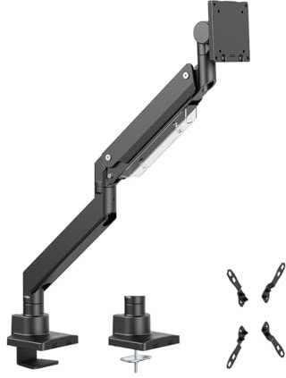 LogiLink BP0202 - Monitorhalterung für 17–57, Tragkraft bis 27 kg, Flat & Curved Screens, Material: Aluminium