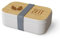 Rungassi Brotdose Brotbox Vesperdose Lunchbox RELAX (Beige - Die beste Zeit ist jetzt)