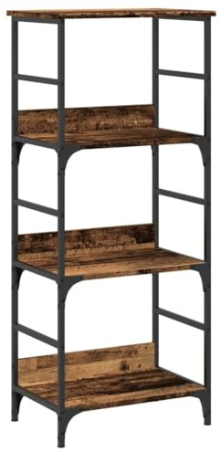 vidaXL Bücherregal Altholz-Optik 50x33x117,5 cm Holzwerkstoff