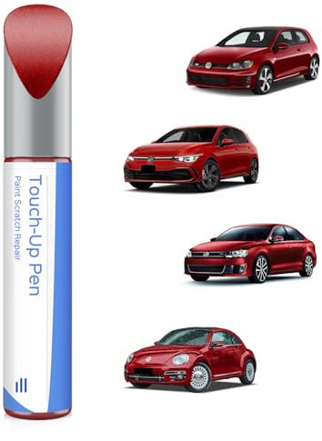 LY3D/G2 Tornado Red Lackstift Kompatibel mit VW/Volkswagen Exakte Übereinstimmung für Chips und Kratzer