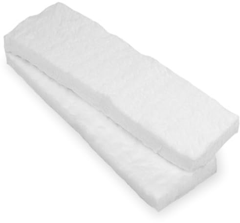 2X XXL Keramikschwamm 30 x 10 x 3,0 cm - zum Einsatz in Ethanol-Brennkammern Ethanol-Kamin Kamin Ofen