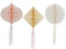 Folat 24327 Pastel Bunt Papier Party Dekorationen Wabenball-Set - Playful Powder - 3 Stück - Hochzeits Party Dekorationen für Festival, Karneval, Geburtstag deko, Babyparty und Baby Shower