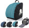 Rawstyle Skischuhtasche Skistiefeltasche Rucksack Helm Hart-Soft-Boots Inliner Bootbag Tasche Skischuhe Modell 3 (meliert türkis)
