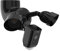 Flutlicht Halterung für Ring Flutlichtkamera Plus Kabel & Floodlight Cam Wired Pro, Verstellbare Traufhalterung Ständer Halter für Blink Floodlight Camera, Flutlichtkamera Eave Mount Zubehör, Schwarz