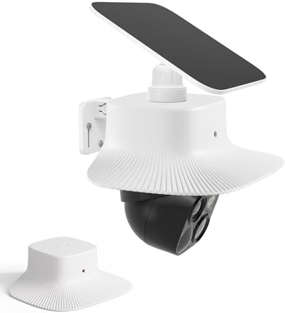 Outdoor Camera Cover for Eufy SoloCam S340 – Weatherproof UV Shield & ABS Protector for Solar Wireless Security Camera | Sun, Rain & Snow Protection